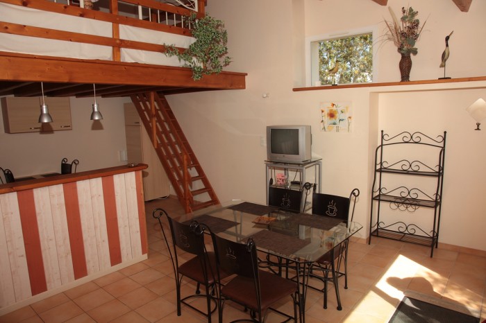 Gite avec mezzanine