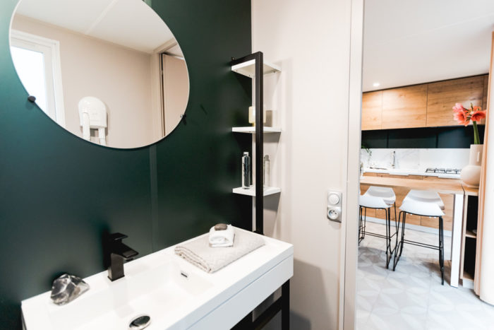 Salle d'eau mobil home les sables d olonne 