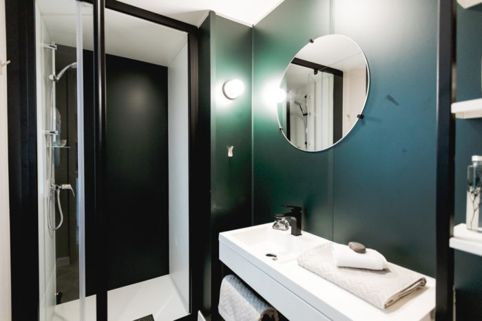 Salle d'eau mobil home les sables d olonne 