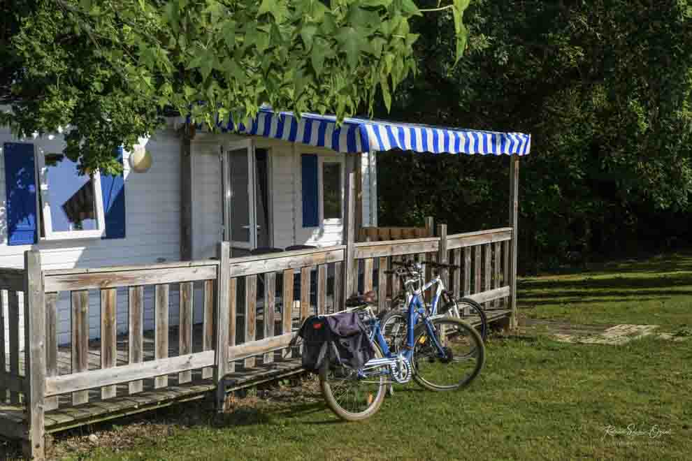 Terrasse mobil-home aux sables d&apos;olonne