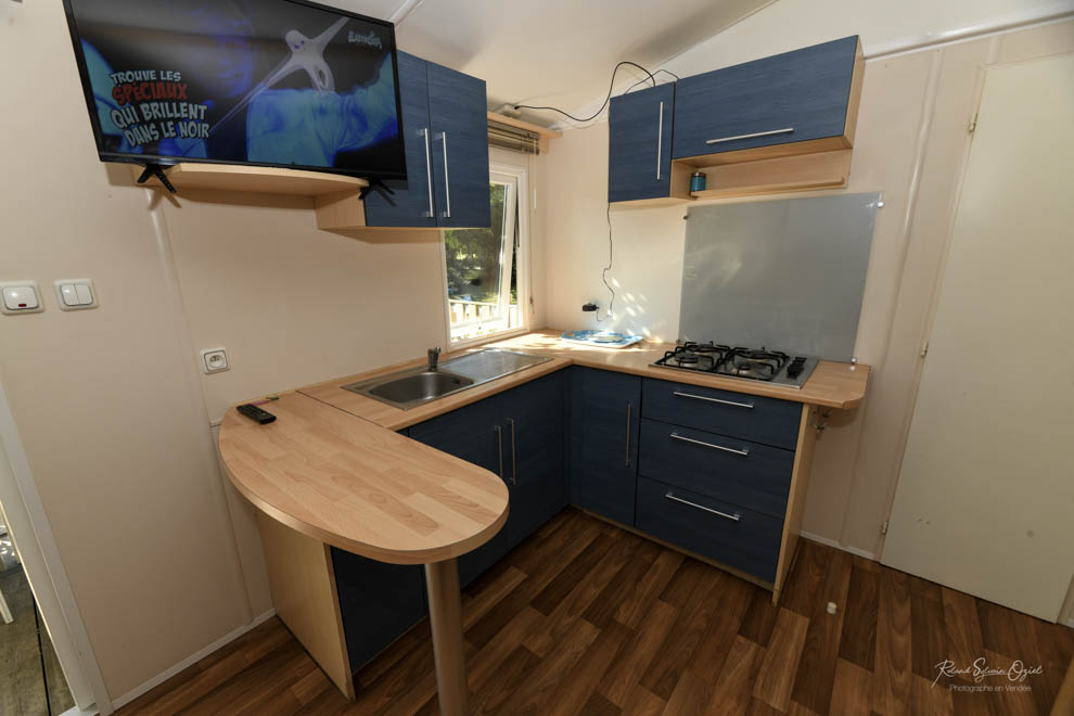 Cuisine mobil-home aux sables d&apos;olonne