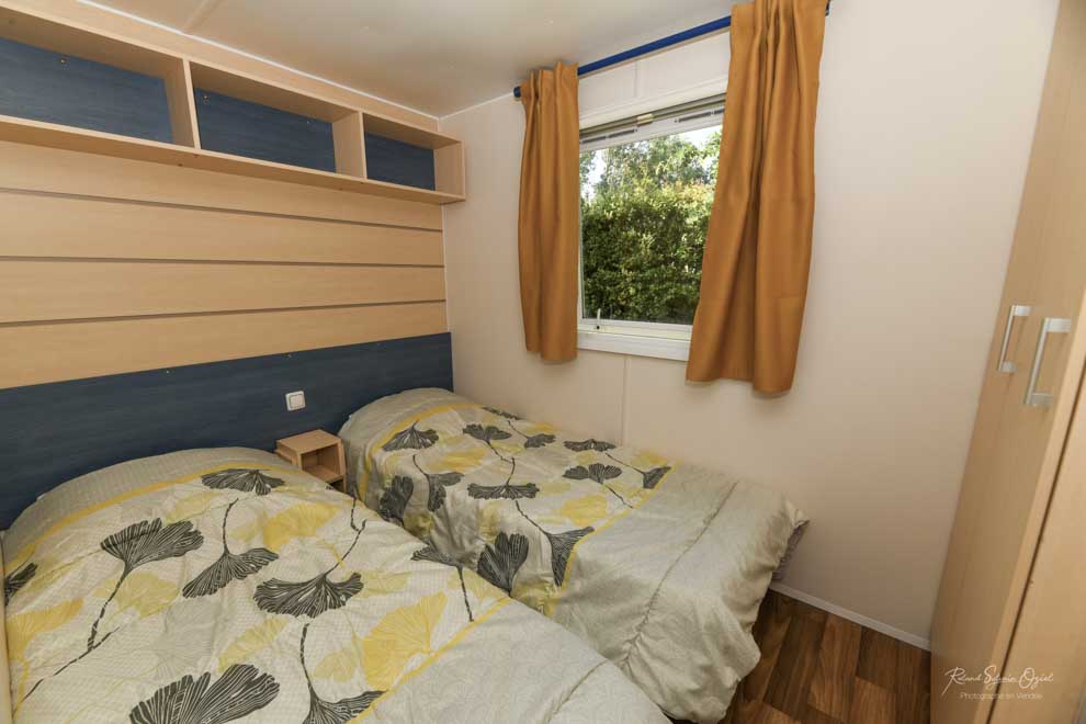 Chambre enfants mobil-home aux sables d&apos;olonne