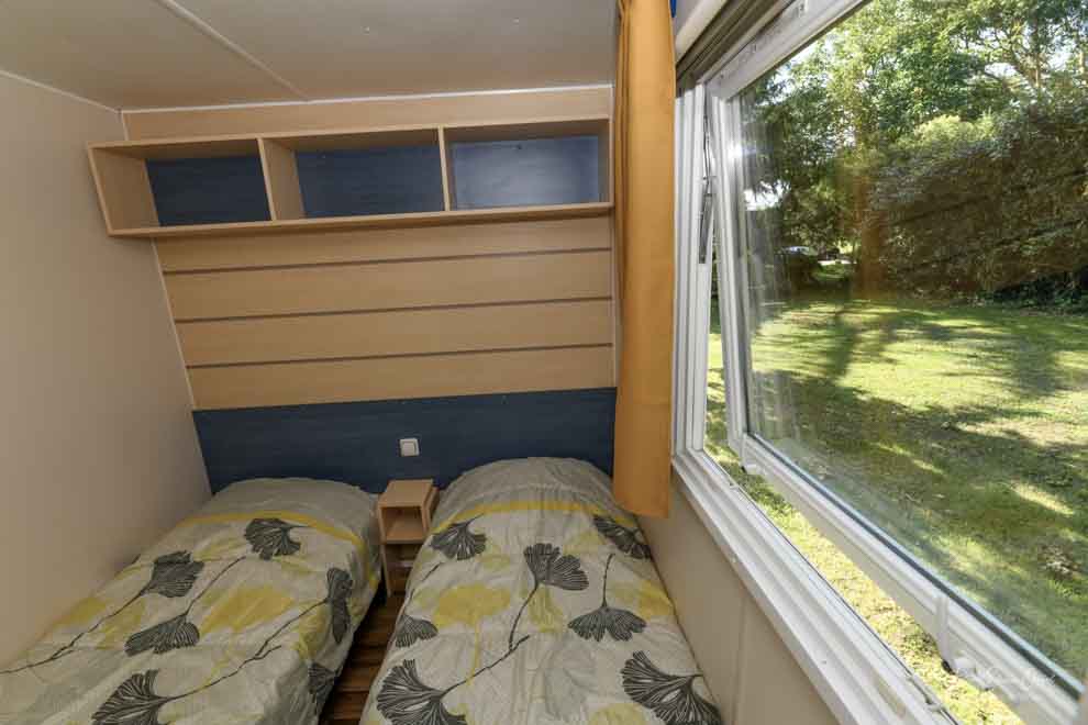 Chambre 2 personnes mobil-home aux sables d&apos;olonne