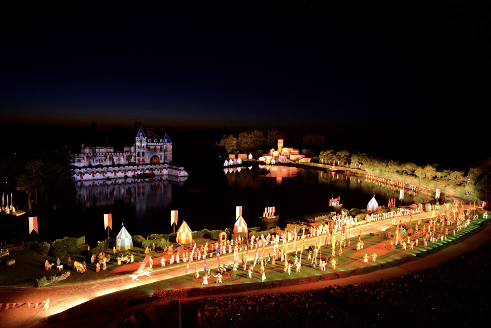 Spectacle son et lumière Cinescenie du Puy du Fou