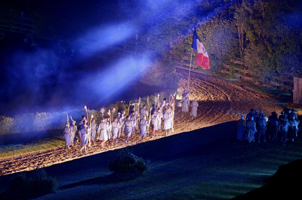 Fresque Historique Cinescenie du Puy du Fou