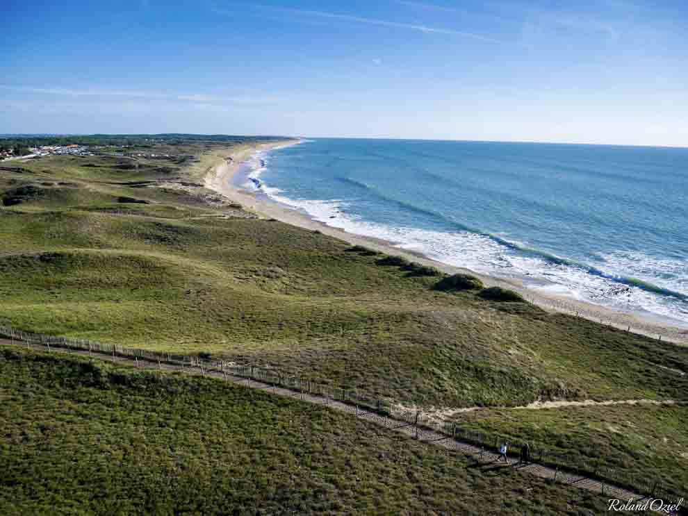 Paysage dunaire  Brétignolles sur Mer