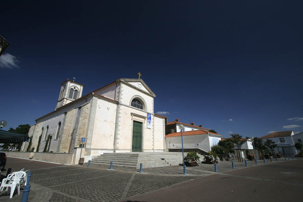 Eglise de  Brétignolles sur Mer